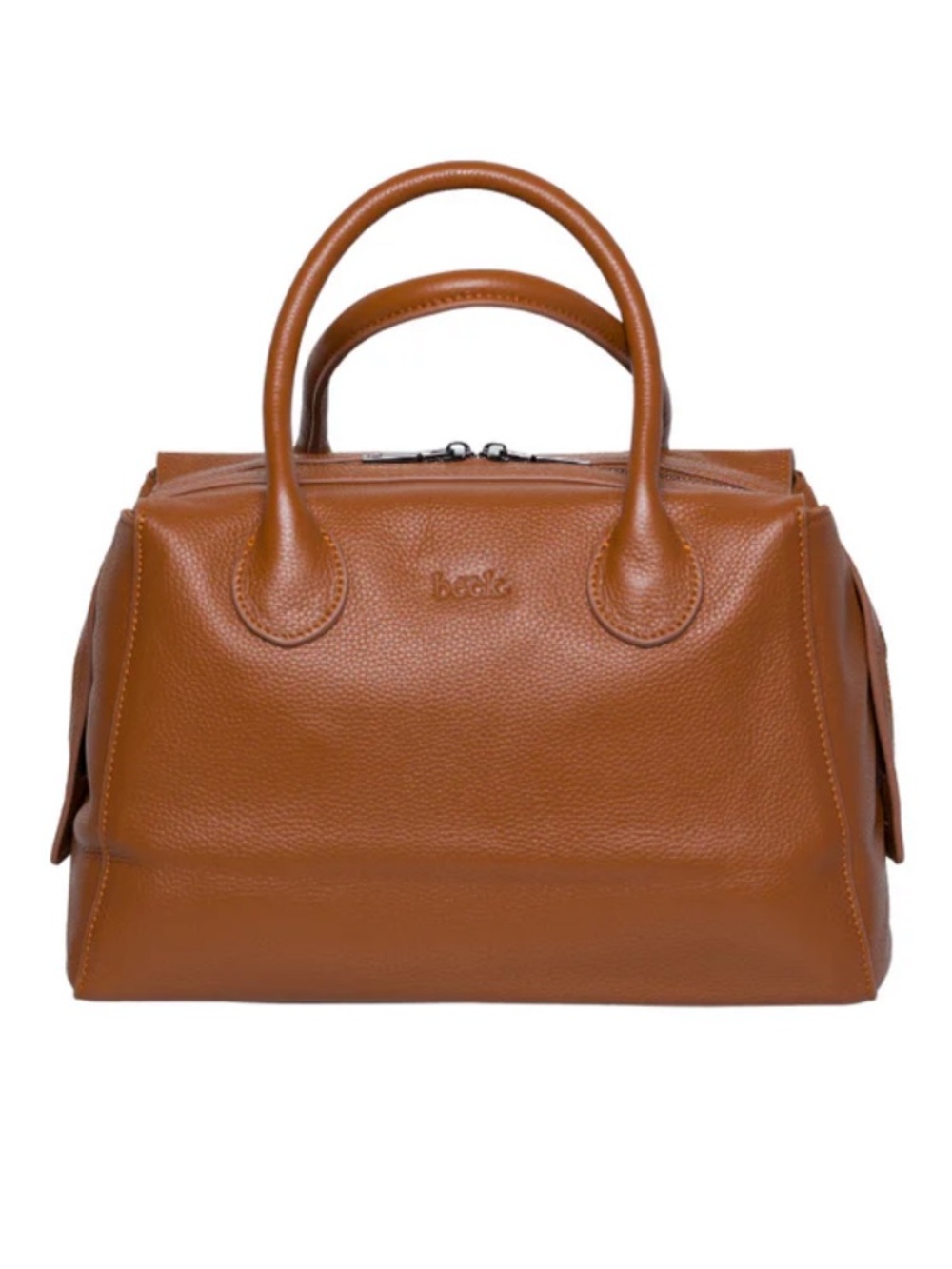 Bēck leather Montero bag purse tote brown beck
